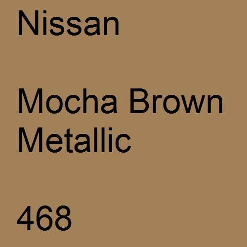 Nissan, Mocha Brown Metallic, 468.